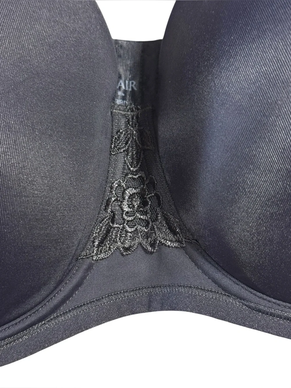 Vanity Fair Beauty Back Strapless Bra Sz 38DD Black NWT
